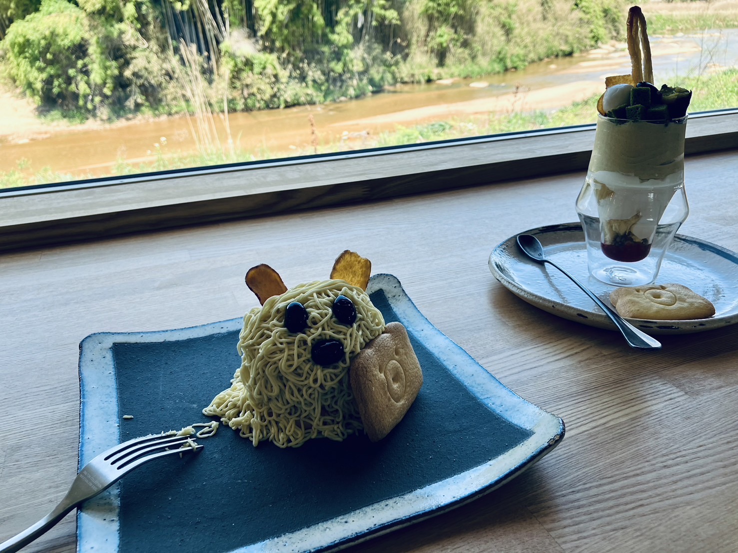 自ら絞る！？さつまいもモンブラン♪信楽「aoikuma」で自分だけのデコレーション体験☆